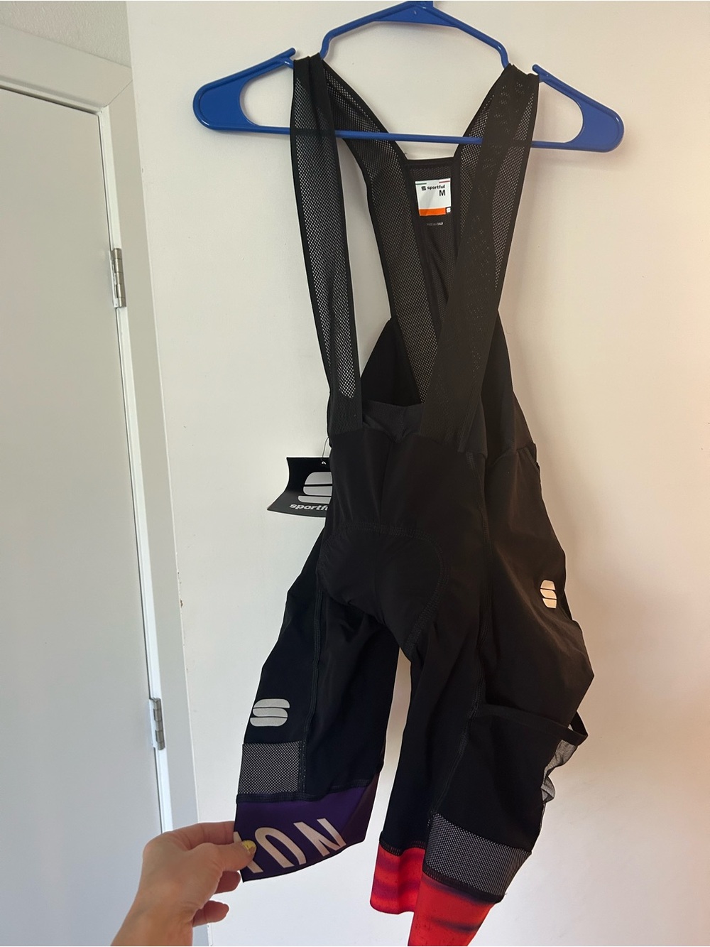 Men’s Black Supergiara Cycling Bib Shorts